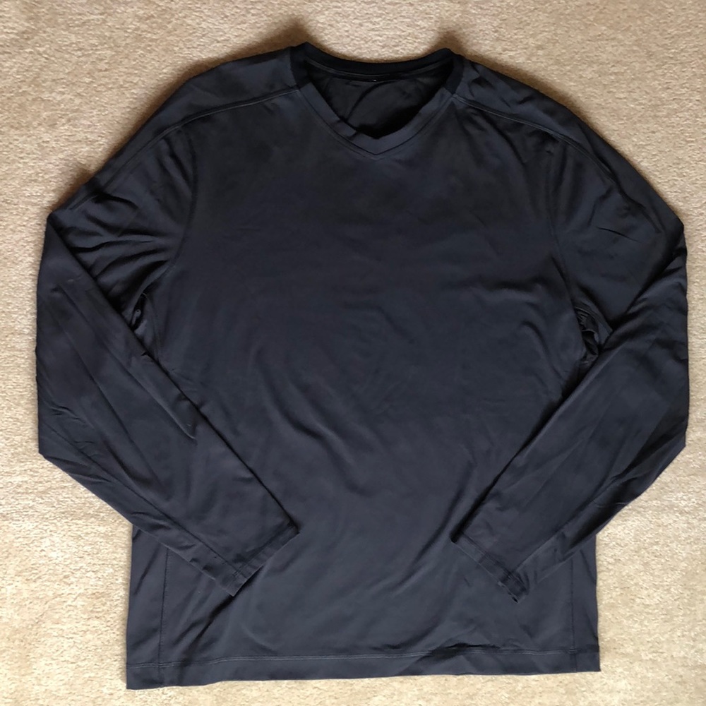 Lululemon athletica Men’s XL Black Long Sleeve Shirt